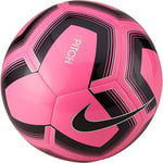 Nike Pitch Training Soccer Ball Ballons entraînement Football Unisex-Adult, Pink Blast/Black, 4