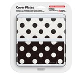 Coque Nintendo pour New 3DS Pois Noir et Blanc