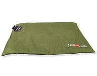 JACK AND VANILLA, Waterproof, Coussin de Cage pour Chien, Imperméable, Vert, Taille S, 58 x 40 cm