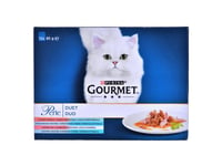 Gourmet Perle Perle Duet Fish - Våtfoder För Katter - 12X85g