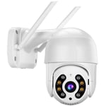 AI Smart Dual Light Source Langaton WiFi-valvontakamera 1080P Euro Spec 2 Million 3,6mm 60m Dome-kamera