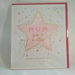 PAPERLINK GREETINGS CARD MOTHERS DAY - MUM YOU'RE A STAR - 16 x 13.5cms