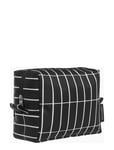 Vilja Pieni Tiiliskivi Cosmetic Bag Black Marimekko Home