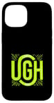 Coque pour iPhone 15 Pouah vert ! Mood Green Graphic