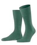 FALKE Men's Airport M SO Wool Cotton Plain 1 Pair Socks, Green (Caiman 7998), 5.5-6.5