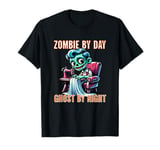 Zombie By Day Ghost By Night Custom-Made Sewing Costume T-Shirt