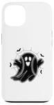 Coque pour iPhone 13 Pichet attrape-balle molle fantôme d'Halloween