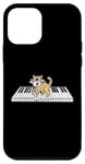 iPhone 12 mini Piano Cat Kitten Pianist Keyboard Player Case