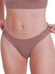 Sloggi Women's Zero Feel 2.0 High Leg Underwear, Cacao, M