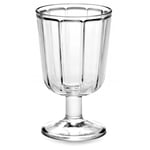 Serax Surface White Wine Glass Klar