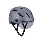 BBB Déplacer Le Masque Facial Casque de Cyclisme Unisexe, Gris Mat, M