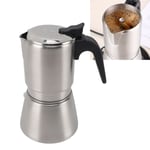 Stovetop Coffee Maker 304 Stainless Steel Moka Pot Induction Cooker Coffee