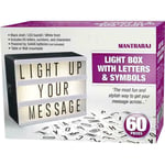 Mini Led Light Message Display Box With Letters Symbols Wedding Party Cinematic