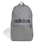 adidas Unisex CLASSIC BACKPACK DAILY, grey three/black, One Size