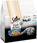 Sheba Cat Wet Food - Fresh and Fine - Cat Pouches Fish in Gravy - 3 x 15 x 50 g