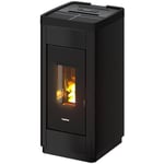 FREEPOINT Poêle à granulés étanche Life 9 Noir - 8,5 kW