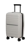 Samsonite Neo Flux - Spinner S Slim, Bagage à Main Extensible, 55 cm, 39/45 L, Beige (Neutre Chaud)