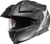 Hjelm, Schuberth. E2 Explorer Anthracite (grå/svart/hvit)