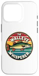 iPhone 16 Pro Vintage Walleye Drawing: The Walleye Whisperer Fisherman Case