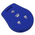 FLJKCT Silicone 4 Button Car Key ProtectorCover,Fit For Nissan Maxima Versa Altima Sentra Tiida Armad