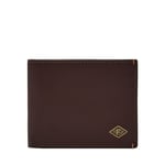 Mens Wallets FOSSIL BRONSON ML4561206 Leather Brown