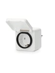 Nedis SmartLife Smart Plug Zigbee 3.0 IP44 Power meter 3680 W Type F (CEE 7/7) White