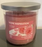 Yankee Candle - Home Inspiration ‘Classic Rose’ (340g) MediumSize Scented Candle