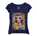 T-Shirt Femme Col Echancré A Star Is Born Inspire Par Richard Hamilton Art Contemporain