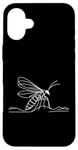 Coque pour iPhone 16 Plus Entomologistes d'art linéaire Antlion