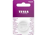 Tesla Lithium Battery Cr2430 [1X240] 3V 1 Pcs