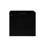 Fridgemaster MCF198EB 191 Litres Chest Freezer Black