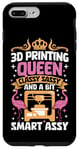 iPhone 7 Plus/8 Plus 3D Printing Queen Classy Sassy 3D Printer Women 3D Printing Case