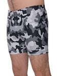 iQ-UV 6436054750-56XXL Short 230 Camouflage, Maillot de Bain, Vêtement Anti-UV, Jammer Homme, Gris, FR : 2XL (Taille Fabricant : XXL (56))