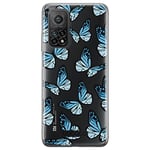 Babaco ERT GROUP mobile phone case for Huawei P30 Lite original and officially Licensed pattern Butterflies 002 optimally adapted to the shape of the mobile phone, partially transparent