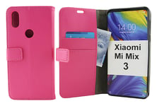 Standcase Wallet Xiaomi Mi Mix 3 (Hotpink)