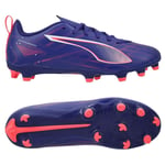 PUMA Ultra 5 Play Fg/ag Formula - Lapis Lazuli/vit/rosa Barn, storlek 35½