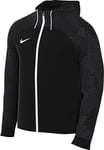 Nike Knit Soccer Track Jacket M Nk Df Strk23 Hd Trk Jkt K, Black/Black/Anthracite/White, DR2571-010, S