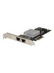 StarTech.com Dual Port Network Card - PCIe 10G / NBASE-T Ethernet NIC Card - netværksadapter