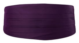 SOLID Dark purple gördel