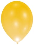 amscan- Lot de 5 Ballons en Latex doré pour décoration de fête, 10132725, Taille Unique