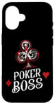 iPhone 16 Poker Cards Vintage Poker Boss Case