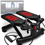 Sportstech - Stepper STX300 - Mini-Bike Twister avec Cordes Élastiques - Home Trainer Tonifiant - pour Débutants Et Professionnels - Écran LCD Multifonctions - L.36 x l.26 x H.39 cm