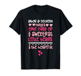 Labor Delivery Valentines Shirt Nurse Cute Hearts T-Shirt