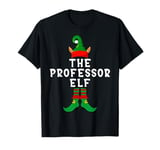 The Professor Elf Funny Christmas Xmas Matching Family Group T-Shirt