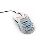 Glorious PC Gaming Race Model O- RGB USB Wired Optical Lightweight Mouse - Matte White