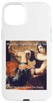 Coque pour iPhone 15 Plus Drôle Femme Rage Peinture Spill the Tea Gossip Art Meme