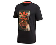 adidas Camo Tongue Graphic Tee Short pour Homme XL Noir