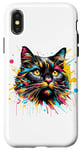 iPhone X/XS Splash Art York Chocolate Cat Case