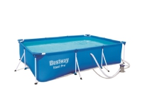 Bestway Steel Pro 56411, 3300 l, Pool med ram, Blå, 20,7 kg