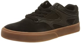 DC Shoes Homme Kalis Vulc Basket, Black Gum, 40.5 EU